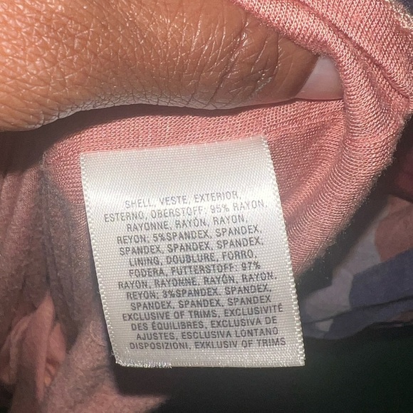 Anthropologie Maeve Chevron Patterned Maxi Dress 3/4 Sleeve size Medium - Picture 4 of 5